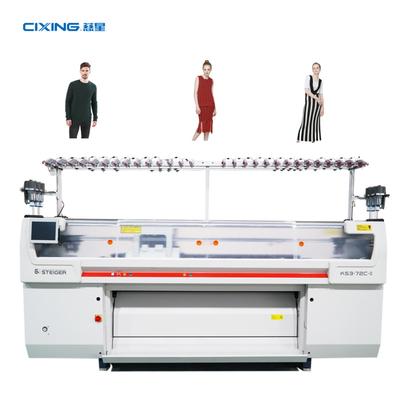 CIXING flat flat knitting machine and industrial sweater knitting machine sale with 72 inch