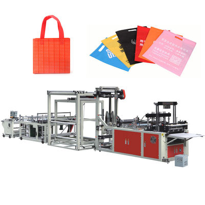 quality  F600 Non Woven Fabric Vest Bag Making Machine With Auto Punching factory